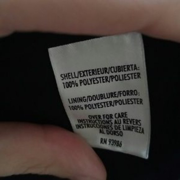 Black and blue circle print skirt size 0P - Picture 7 of 7